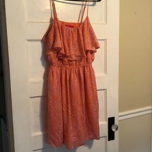 Lilly Pulitzer Target Pink Coral Orange Dress M